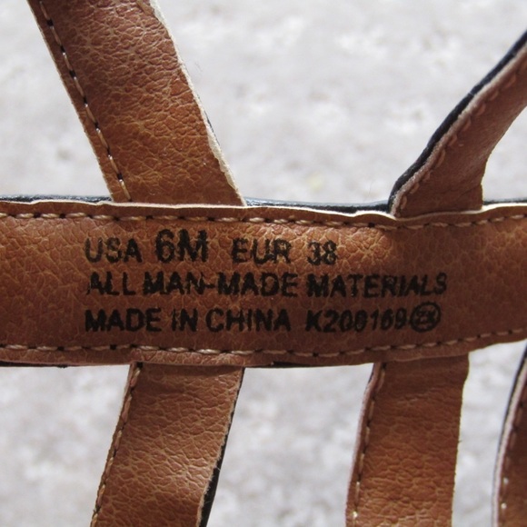 New Nina Kids Girl’s Edie Studded Gladiator Sandal in Black Smooth Sz 6 - Picture 10 of 12